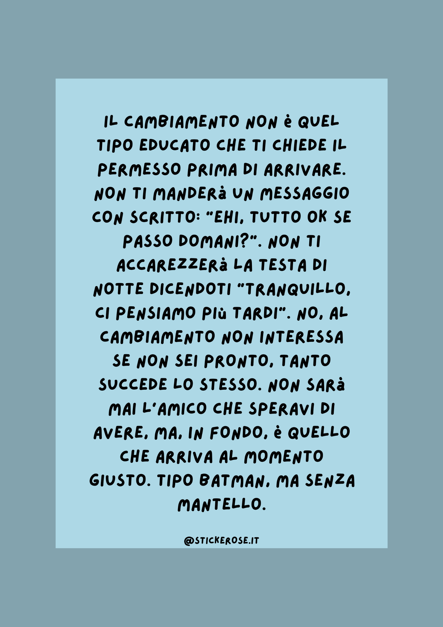 Il Cambiamento