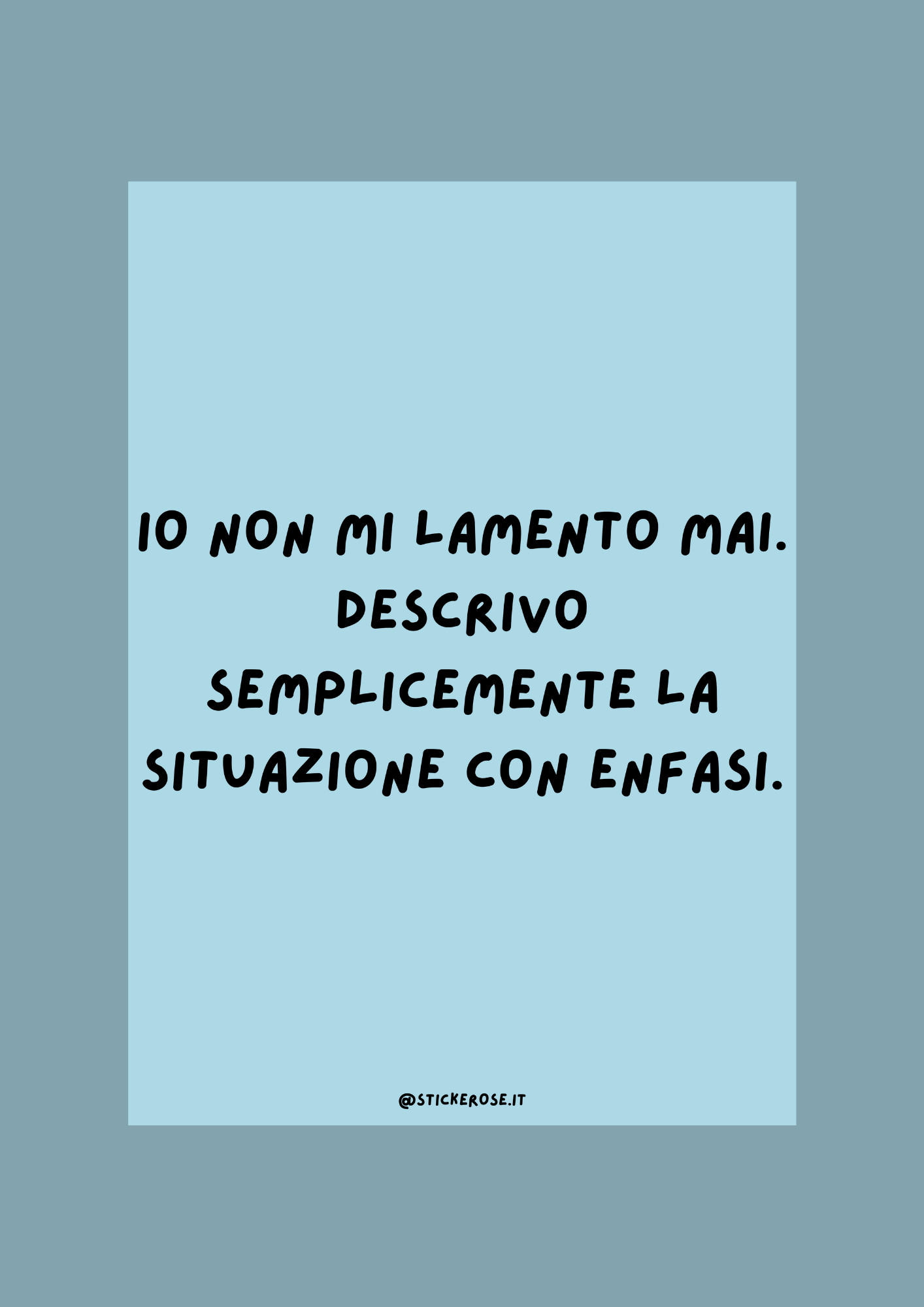 Non Mi Lamento Mai