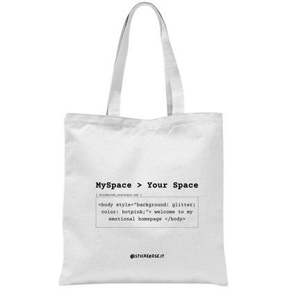 My Space Tote Bag