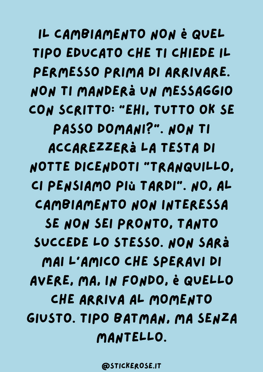 Il Cambiamento